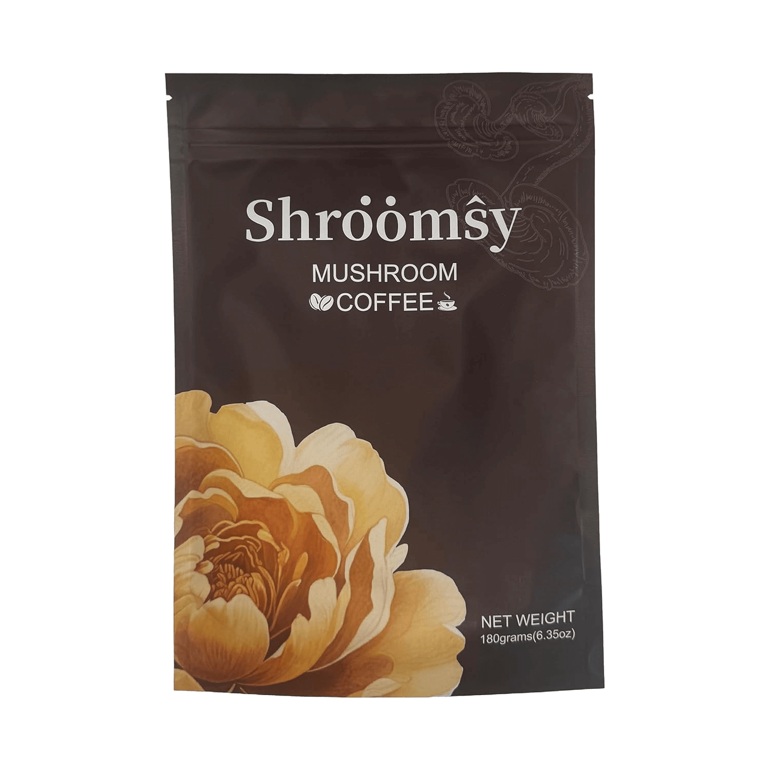Best Organic Mushroom Coffee - Shroomsy Blend with Lion's Mane - 30 Servings